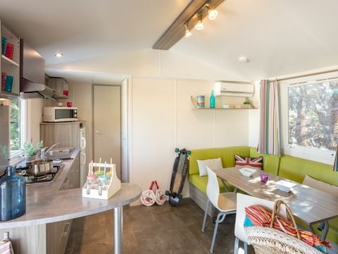 MOBILHOME 6 personnes - Classic | 2 Ch. | 4/6 Pers. | Terrasse surélevée | Clim