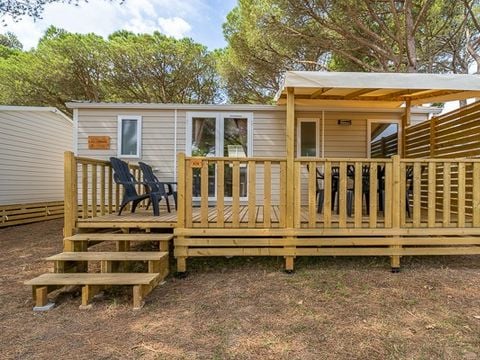 MOBILE HOME 6 people - Comfort XL | 3 Bedrooms | 6 Pers | Raised terrace | Air conditioning