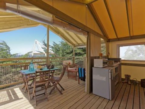 MOBILE HOME 5 people - Lodge SAHARI 24m² - 2 bedrooms - terrace 10m² (with sanitary facilities)