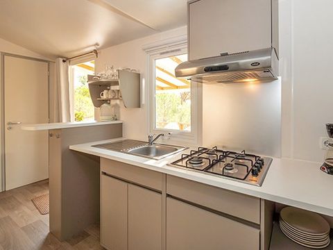 MOBILE HOME 4 people - Mobile-home | Comfort XL | 2 Bedrooms | 4 Pers. | Raised terrace | Air-con.