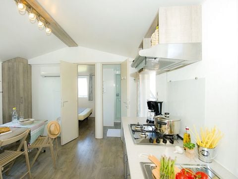 MOBILHOME 6 personnes - Mobil-home | Classic XL | 3 Ch. | 4/6 Pers. | Terrasse surélevée | Clim.