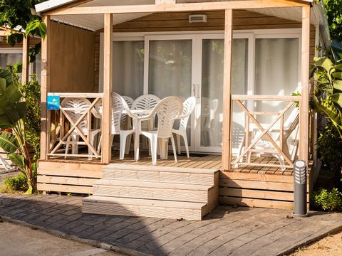 MOBILHOME 6 personnes - Mobil-home | Comfort | 3 Ch. | 6 Pers. | Terrasse simple | Clim.