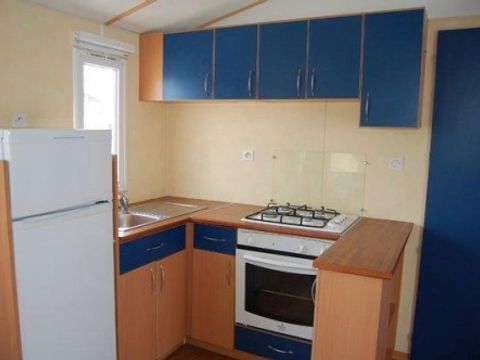 MOBILE HOME 6 people - Residence La Futaie 32m2 3 bedrooms dishwasher + Covered Terrace + Television