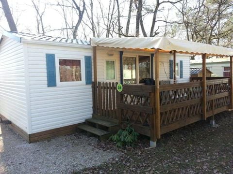 MOBILE HOME 6 people - Residence Noisette 32m2 air-conditioned Covered terrace + TV + Dishwasher Sunday to Sunday