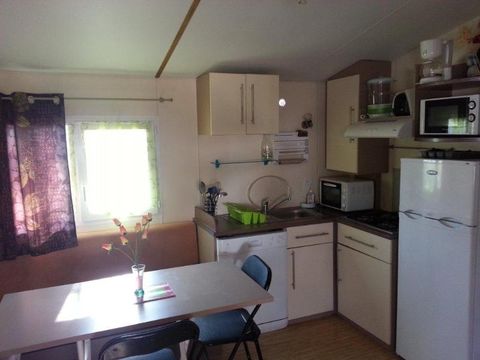 MOBILE HOME 6 people - Residence Noisette 32m2 air-conditioned Covered terrace + TV + Dishwasher Sunday to Sunday