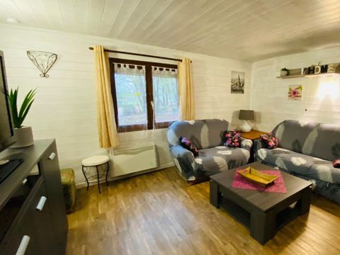 CHALET 6 people - Chalet IRIS 45m² with Television + Dishwasher + Covered terrace