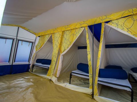 BUNGALOW TOILÉ 5 personnes - BUNGALOW TENT (SANS SANITAIRES)