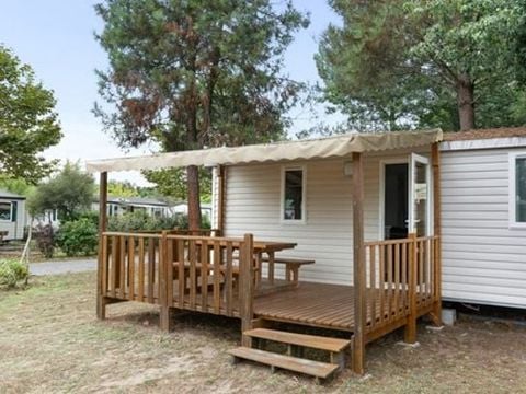 MOBILE HOME 6 people - Mobil-home | Classic XL | 2 Bedrooms | 4/6 Pers. | Raised terrace | Air-con.