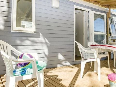 MOBILE HOME 6 people - Mobil-home | Classic XL | 2 Bedrooms | 4/6 Pers. | Raised terrace | Air-con.