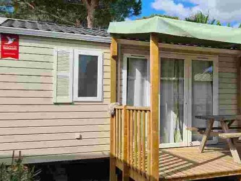 MOBILHOME 8 personnes - COTTAGE 6/8 pers AVEC CLIMATISATION ET TV