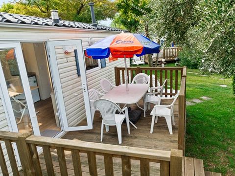 MOBILHOME 6 personnes - Classic | 2 Ch. | 4/6 Pers. | Terrasse | Clim.