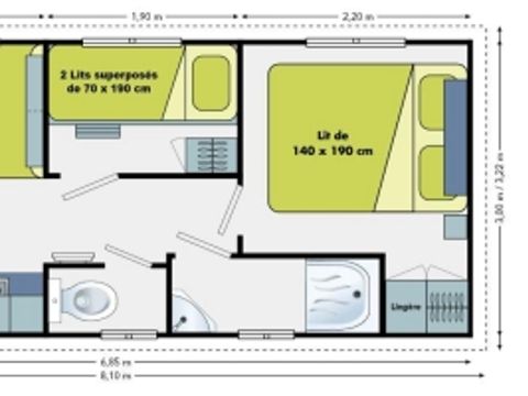 UNUSUAL ACCOMMODATION 4 people - Caravan