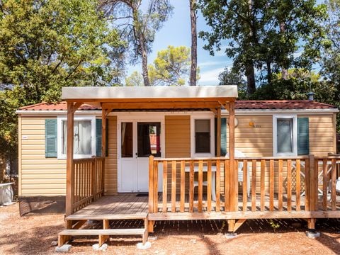 MOBILHOME 6 personnes - Mobil-home | Classic | 2 Ch. | 4/6 Pers. | Terrasse surélevée | Clim.