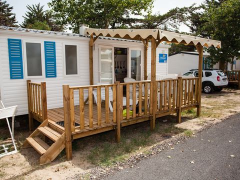 MOBILHOME 6 personnes - Mobil-home | Classic XL | 3 Ch. | 6 Pers. | Terrasse surélevée | Clim.