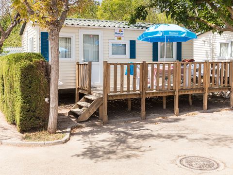 MOBILHOME 6 personnes - Classic | 2 Ch. | 4/6 Pers. | Terrasse surélevée non couverte | Clim.