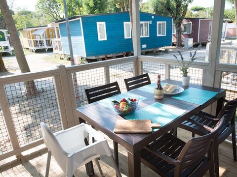 MOBILE HOME 6 people - Comfort | 3 Bedrooms | 6 Pers | Covered Terrace | 2 bathrooms | Air conditioning