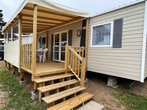 MOBILE HOME 4 people - 2 bedrooms (40m²) - dishwasher and/or washing machine - 1 bathroom