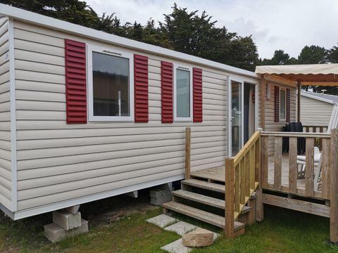 MOBILHOME 6 personnes - 3 chambres (jusqu'à 40m²) - 1 SDB