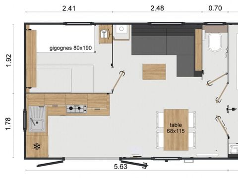 MOBILHOME 4 personnes - CASA