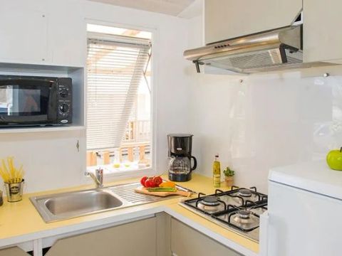 MOBILHOME 5 personnes - Mobil-home | Comfort XL | 3 Ch. | 5 Pers. | Terrasse surélevée | Clim.