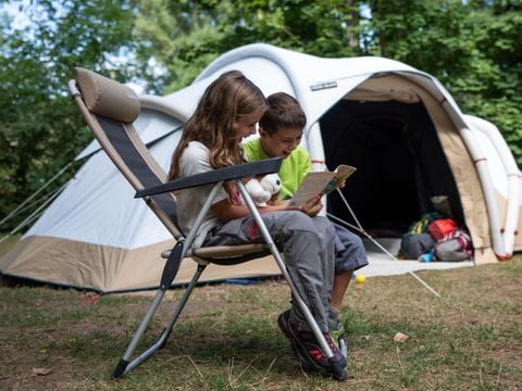 TENTE 4 personnes - Prêt à Camper Quatro Confort + Frigo