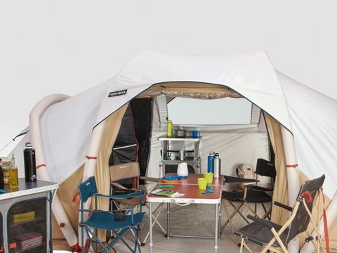 TENTE 4 personnes - Prêt à Camper Quatro Confort + Frigo