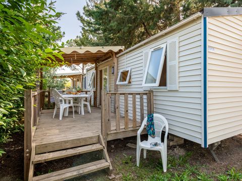 MOBILE HOME 6 people - Classic XL | 2 Bedrooms | 4/6 Pers. | Covered Terrace