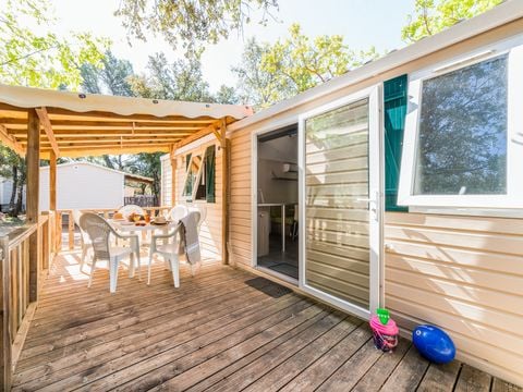 MOBILE HOME 6 people - Classic XL | 2 Bedrooms | 4/6 Pers. | Covered Terrace