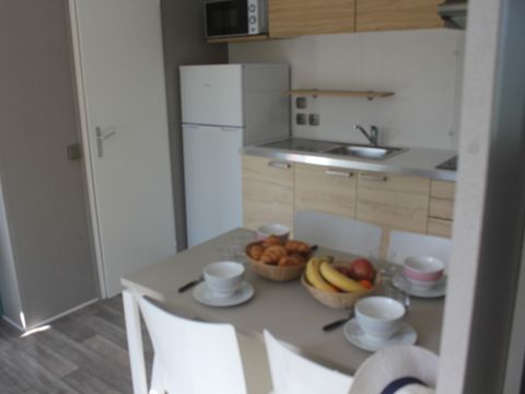 MOBILE HOME 6 people - Comfort 28m² 2 bedrooms + terrace on stilts