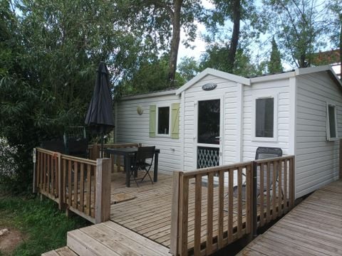 MOBILE HOME 4 people - Comfort 24m² 2 bedrooms + terrace on stilts