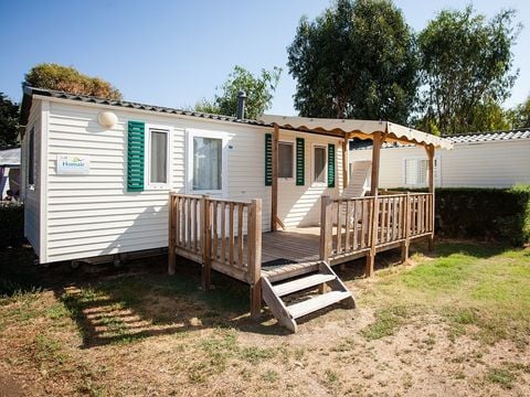 MOBILE HOME 6 people - Mobil-home | Classic XL | 3 Bedrooms | 6 Pers. | Raised terrace | Air-con.