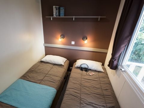 MOBILHOME 6 personnes - Mobil-home | Comfort | 3 Ch. | 6 Pers. | Terrasse surélevée | Clim.