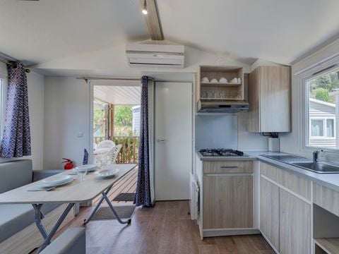 MOBILE HOME 6 people - Mobile-home | Comfort | 2 Bedrooms | 4/6 Pers. | Single terrace | Air-con.