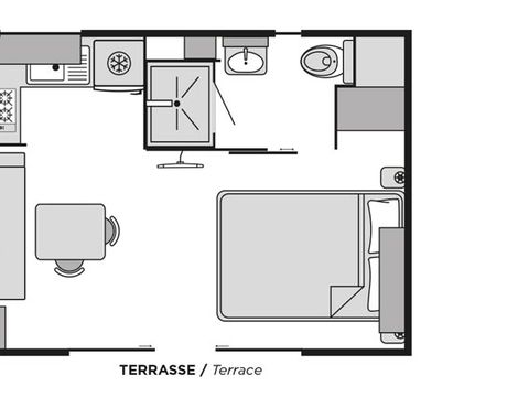 MOBILHOME 2 personnes - Otello Sabia SIGNATURE.