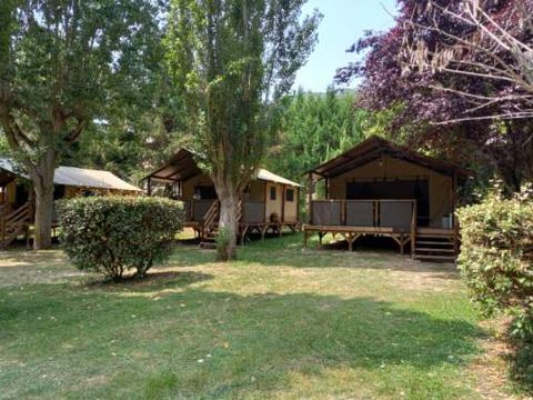 CANVAS AND WOOD TENT 6 people - Lodge Tent KENYA