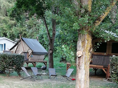 CANVAS AND WOOD TENT 2 people - Lodge Tent MOOREA