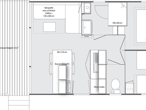 MOBILE HOME 4 people - OHARA FACE COMFORT