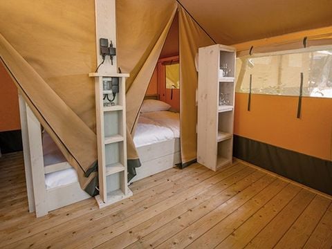 CANVAS AND WOOD TENT 5 people - Eco Lodge | 2 Bedrooms | 4/5 People | No bathroom