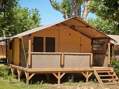 TENT 5 people - Super Lodge Tent | 2 Bedrooms | 4/5 Pers. | No bathroom