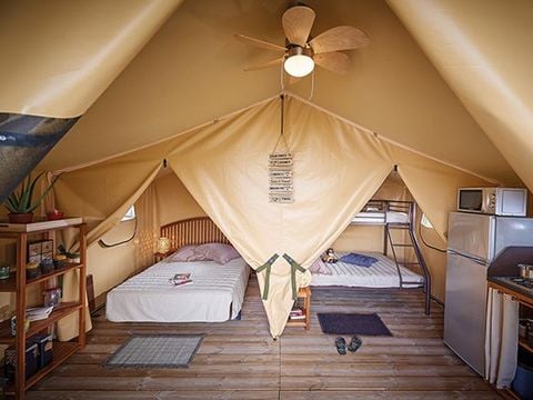 TENT 5 people - Super Lodge Tent | 2 Bedrooms | 4/5 Pers. | No bathroom