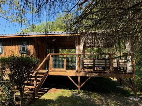 CHALET 3 people - Cabane Jacuzzi 2 people