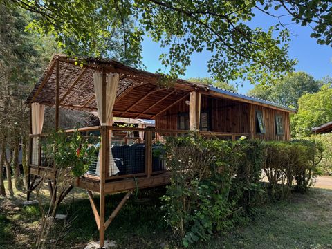 CHALET 3 personnes - Cabane Jacuzzi 2 personnes