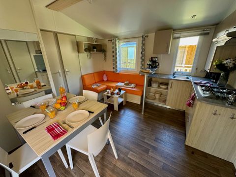 MOBILHOME 7 personnes - Cottage Bergerac 3 chambres 6/7 pers.