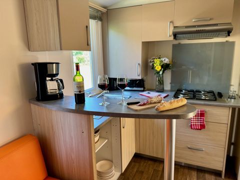 MOBILHOME 7 personnes - Cottage Bergerac 3 chambres 6/7 pers.