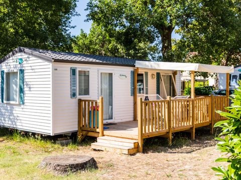 MOBILE HOME 6 people -  Comfort XL | 2 Bedrooms | 4/6 Pers | Raised terrace | Air conditioning