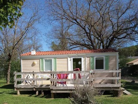 MOBILE HOME 6 people - 5/6 person mobile home with sanitary facilities and tv with covered terrace