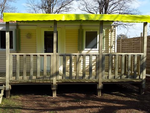 MOBILE HOME 5 people - 4/5 person mobile home with sanitary facilities and tv with covered terrace