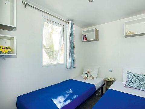 MOBILHOME 6 personnes - Comfort | 2 Ch. | 4/6 Pers. | Terrasse surélévée non couverte | Clim.