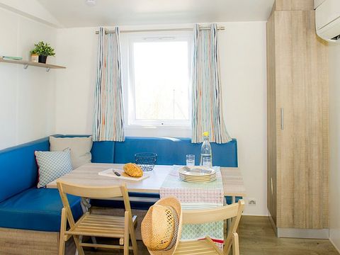 MOBILHOME 6 personnes - Comfort | 2 Ch. | 4/6 Pers. | Terrasse surélévée non couverte | Clim.