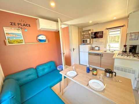 MOBILE HOME 5 people - Select TV LV Clim Plancha - 2bed - 4 ad+1child-12ans